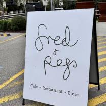 Fred and Pegs Cafe for morning coffee